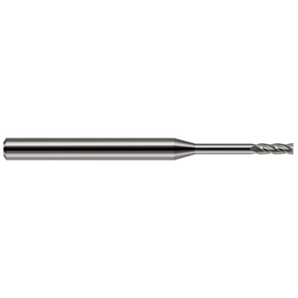 Miniature End Mill - 4 Flute - Square, 0.0470" (3/64), Shank Dia.: 1/8"